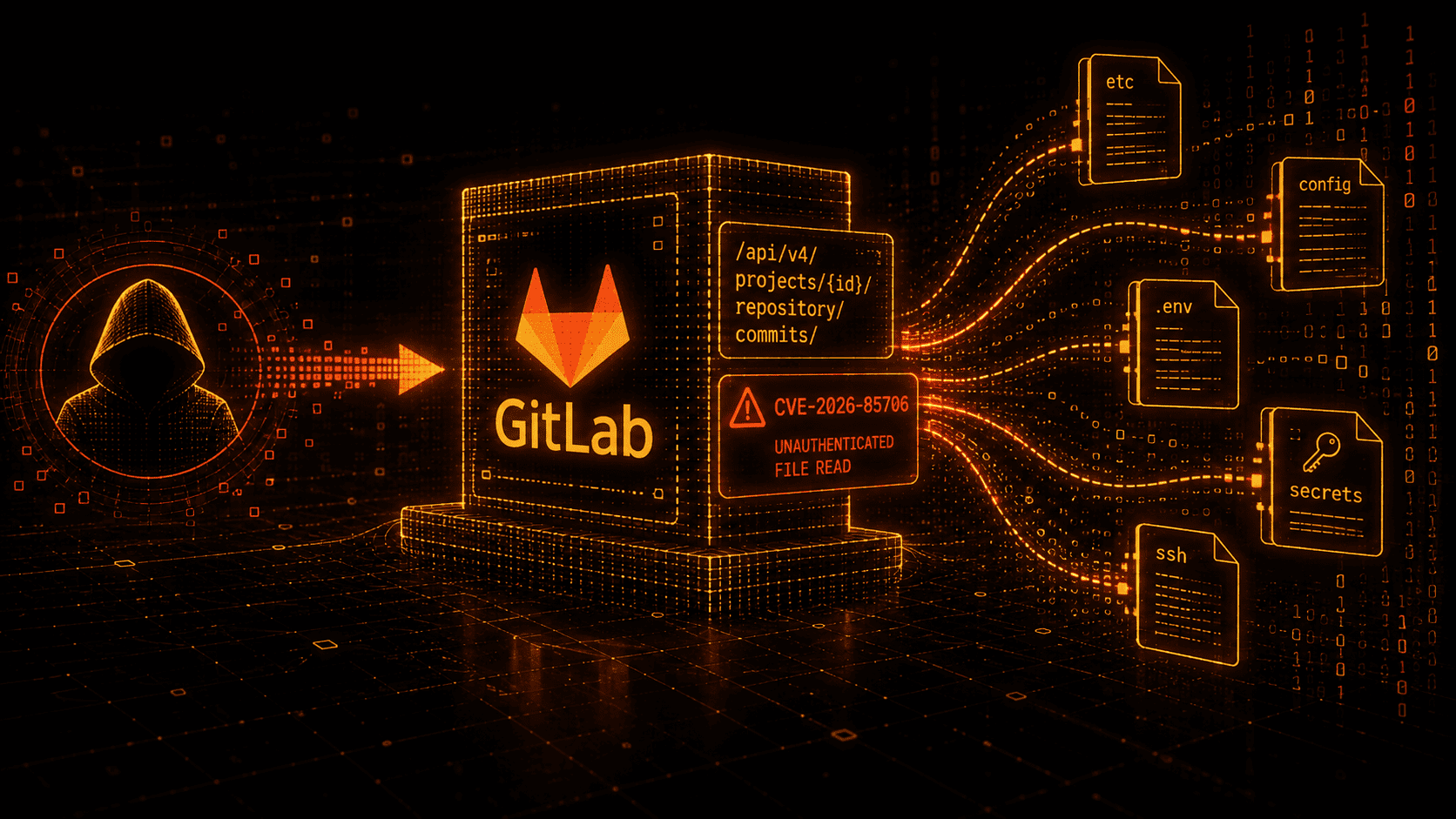 CVE-2026-85706: falha crítica no GitLab permite leitura arbitrária de arquivos sem autenticação
